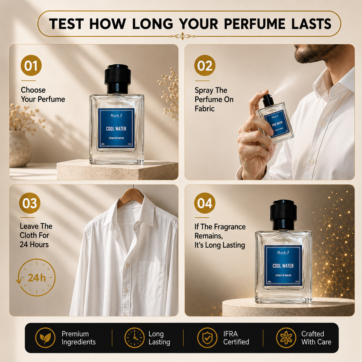 Mark 7 Cool Water Extrait De Parfum
