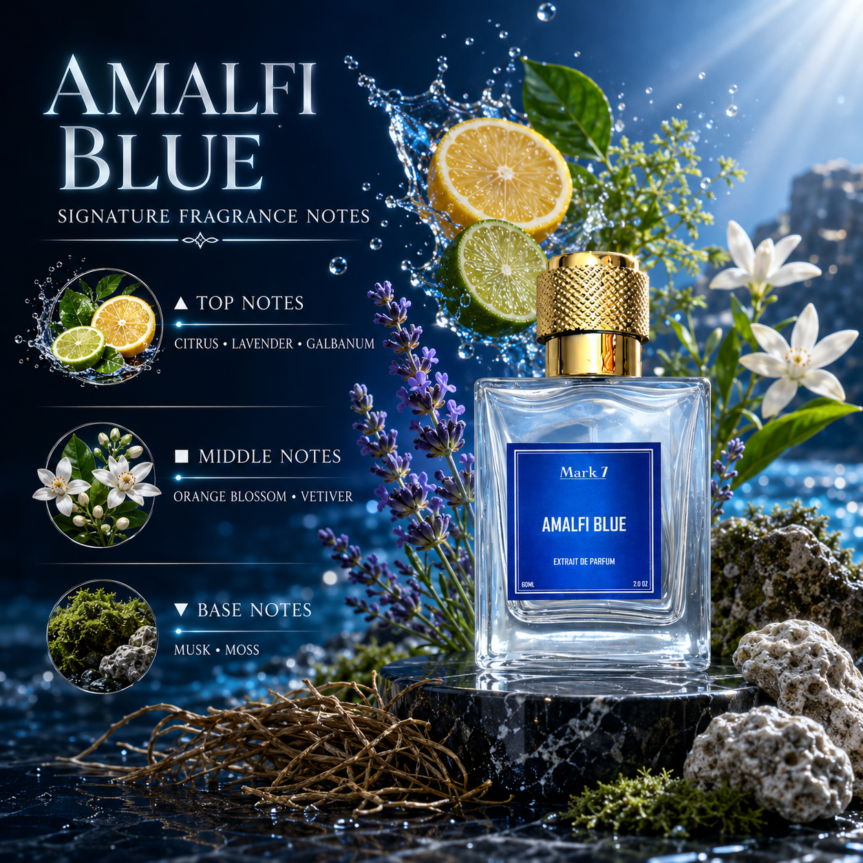 Amalfi Blue Extrait De Parfum