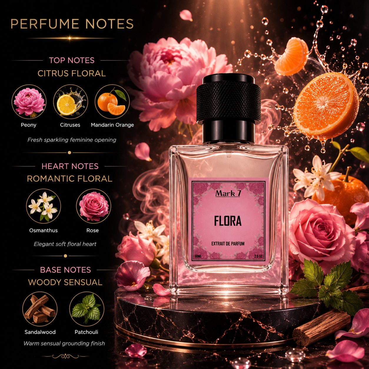 Mark 7 Flora Extrait De Parfum