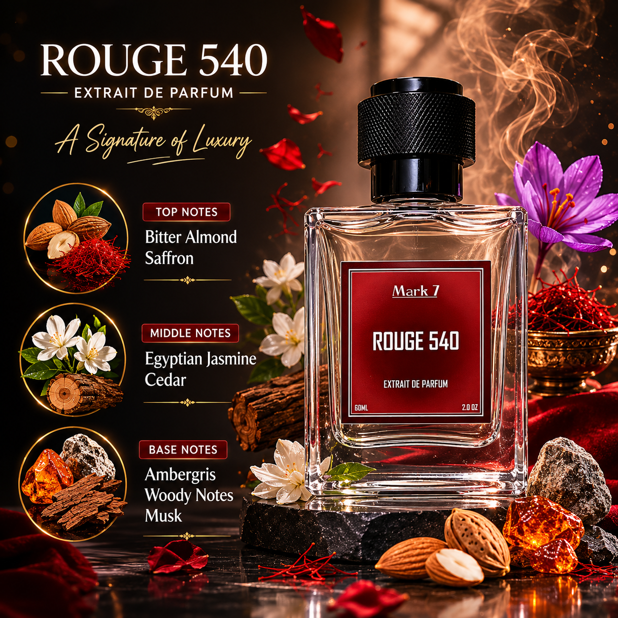 Mark 7 Rouge 540 Extrait De Parfum