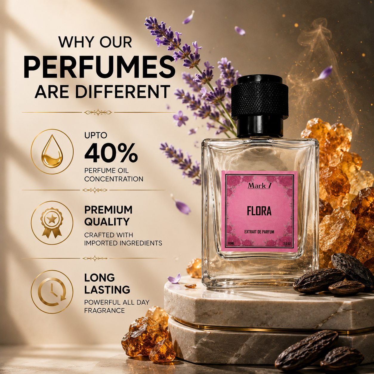 Mark 7 Flora Extrait De Parfum