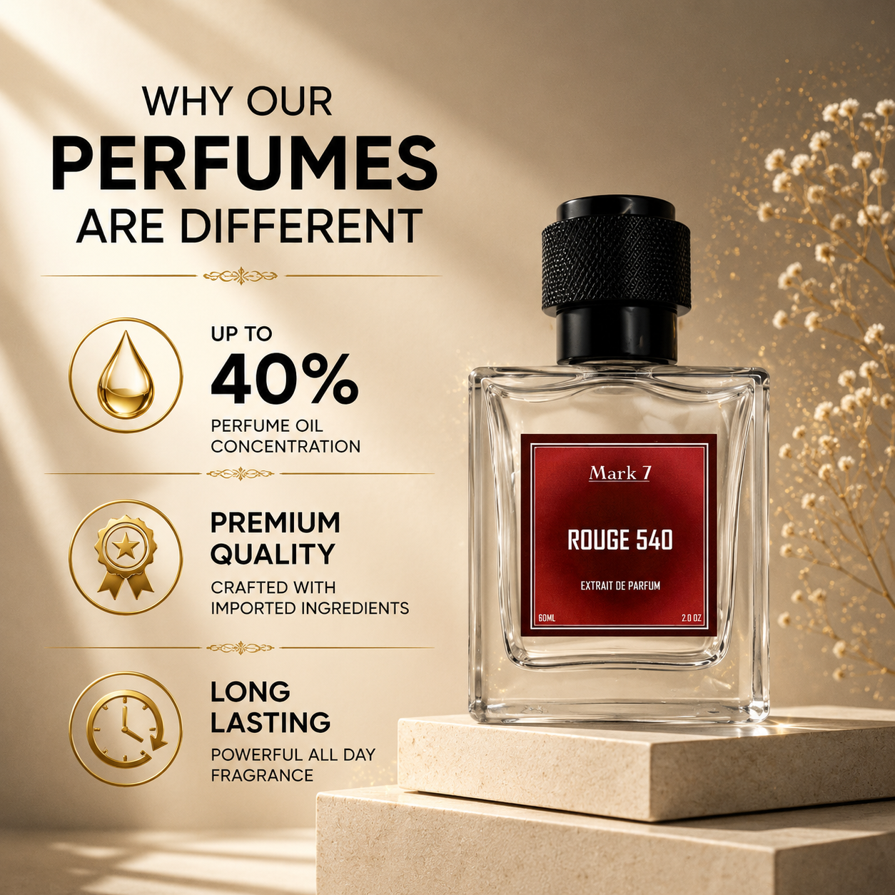 Mark 7 Rouge 540 Extrait De Parfum
