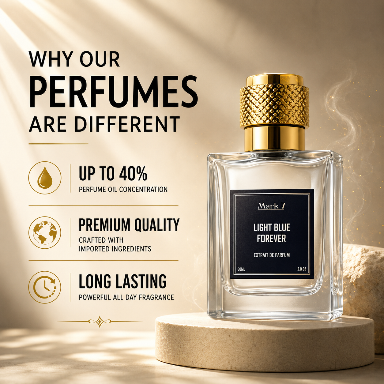 Mark 7 Light Blue Forever Extrait De Parfum