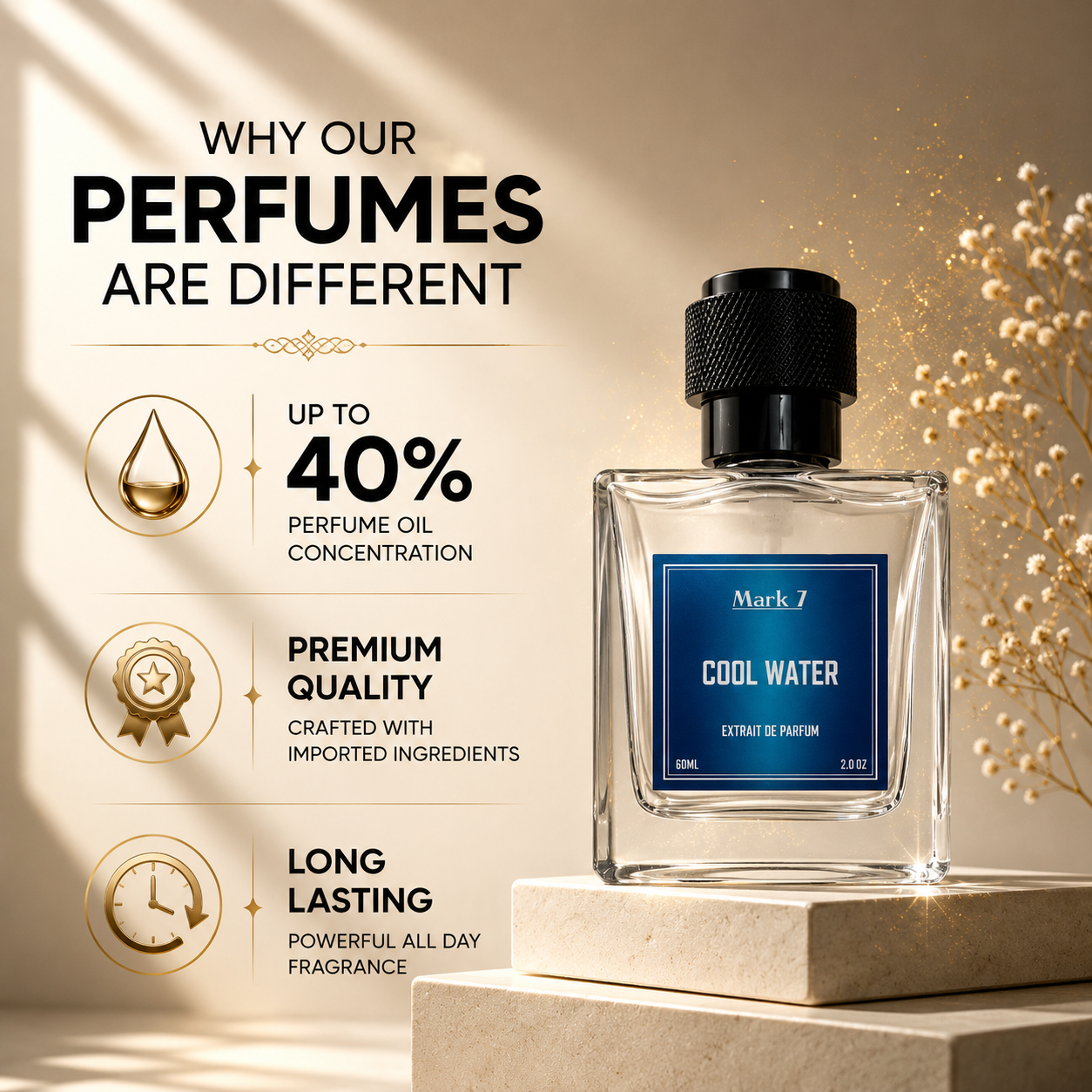 Mark 7 Cool Water Extrait De Parfum